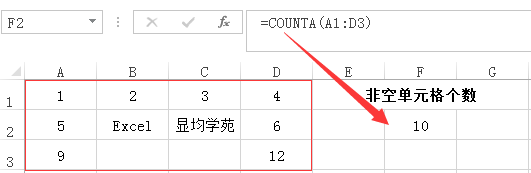 COUNTA案例